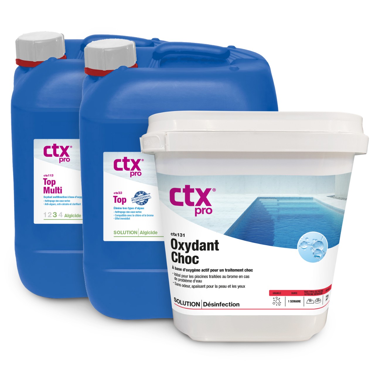 Oxypool Tabs (Oxygène actif) - 6 Kg CTX-100 - CTX